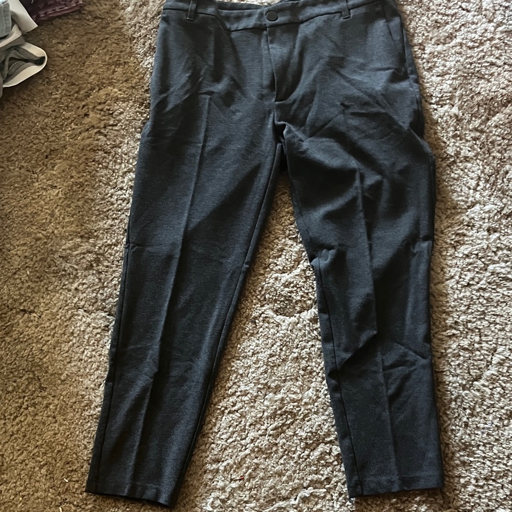 Men's Charcoal Chinos